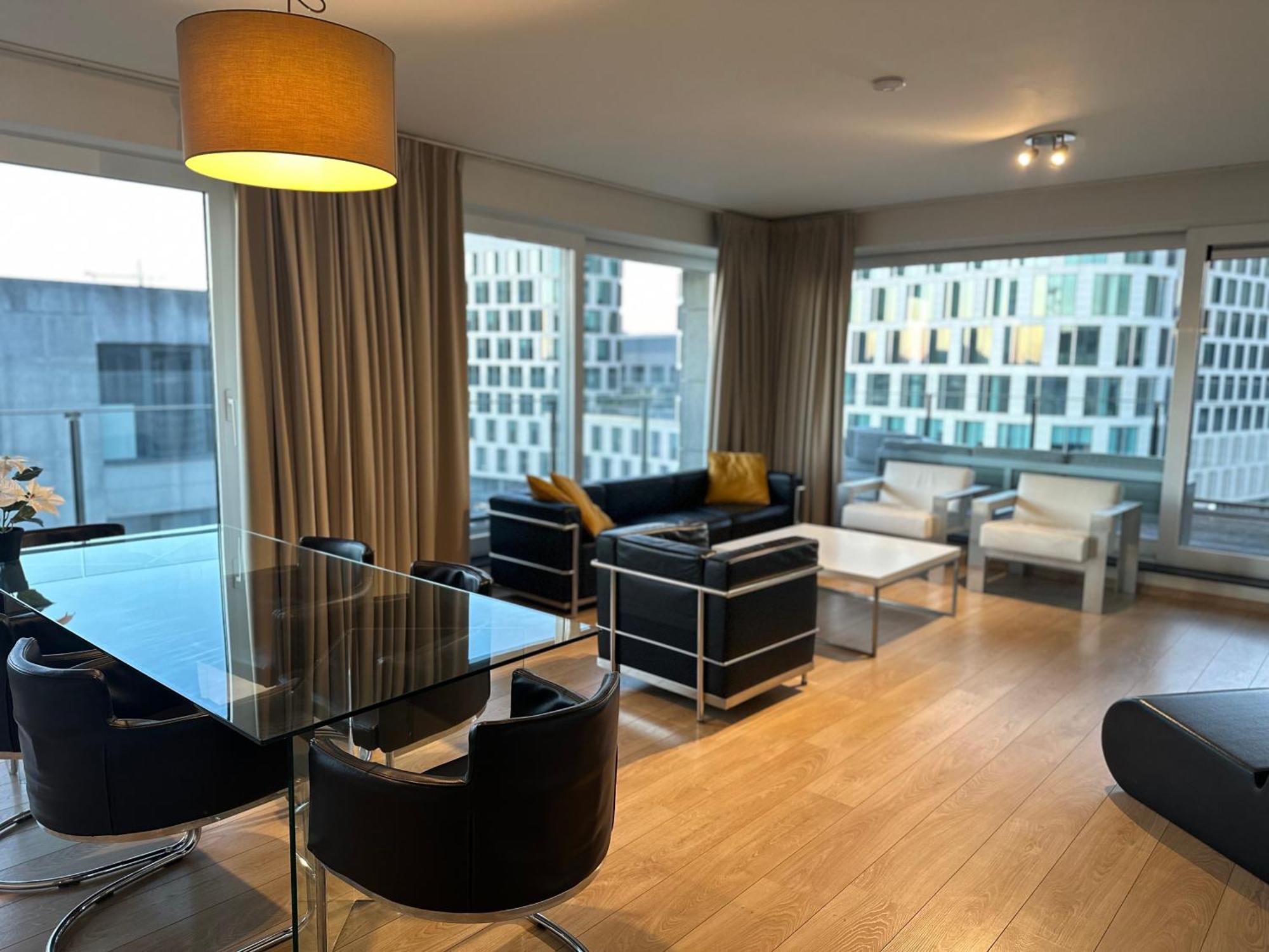 Apartment With Stunning View In City Center Bruksela Zewnętrze zdjęcie