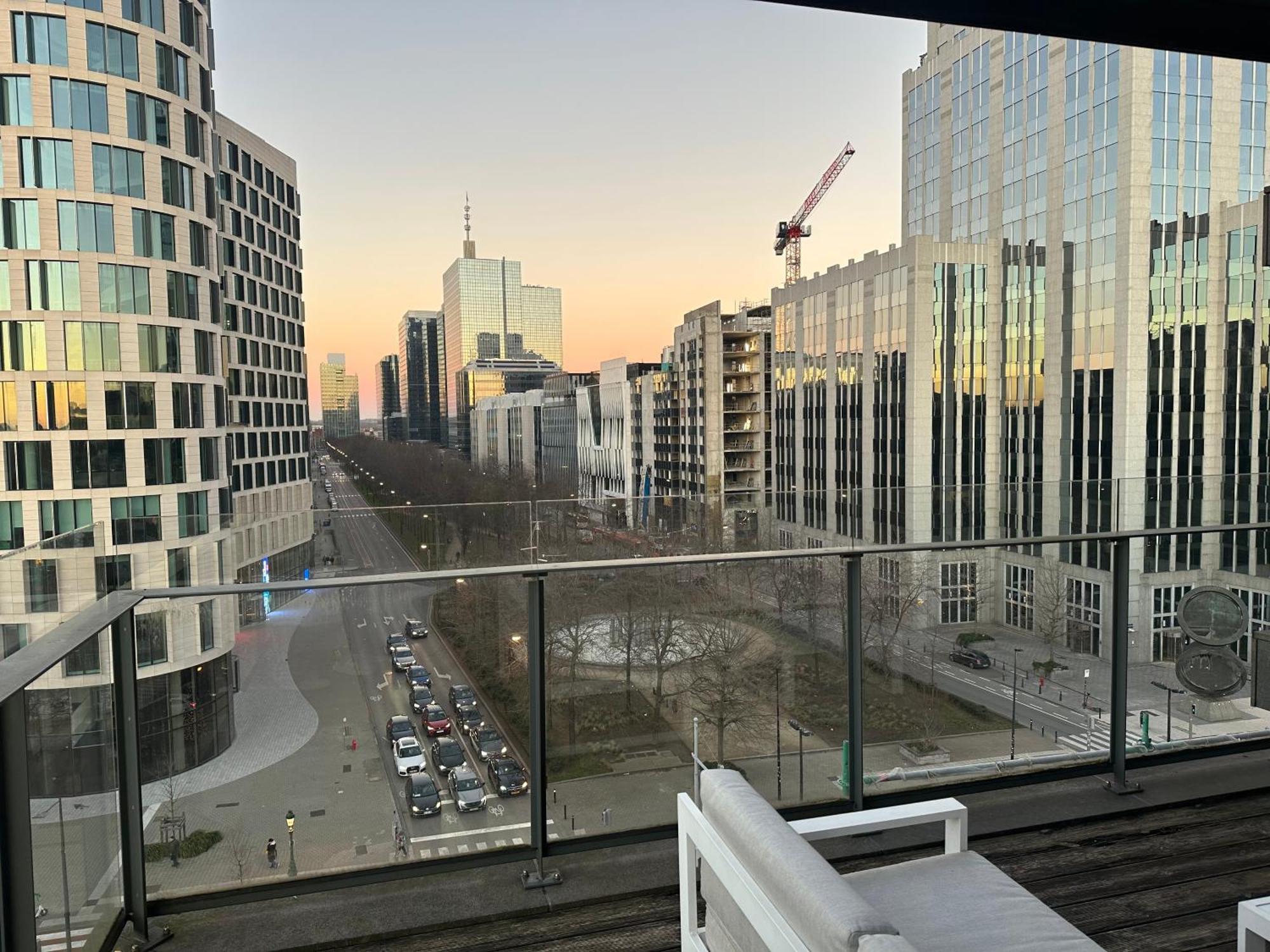 Apartment With Stunning View In City Center Bruksela Zewnętrze zdjęcie